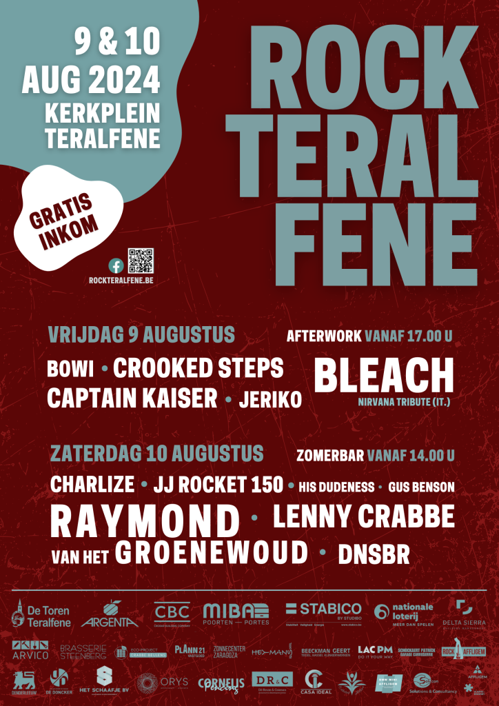 Affiche Rock Teralfene 2023